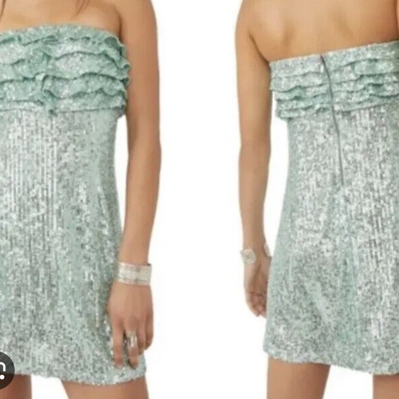 FREE PEOPLE FRIDA RUFFLE DRESS BNWT - Picture 3 of 5